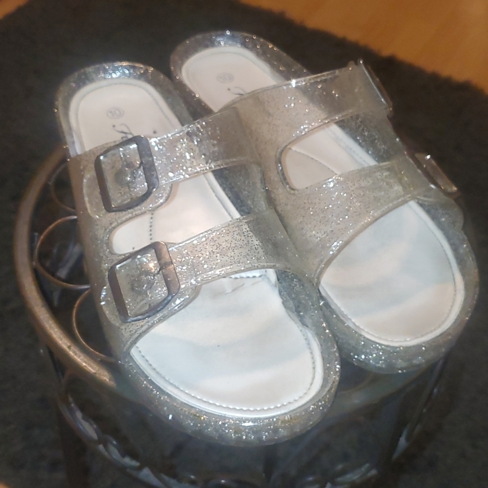 Womens Jelly Burkenstock style sandals